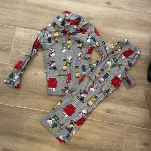 Kids Christmas pajamas, Peanuts, Charlie Brown. 6